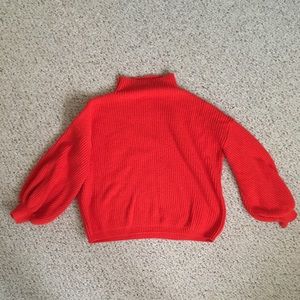 A New Day target brand red bell sweater
